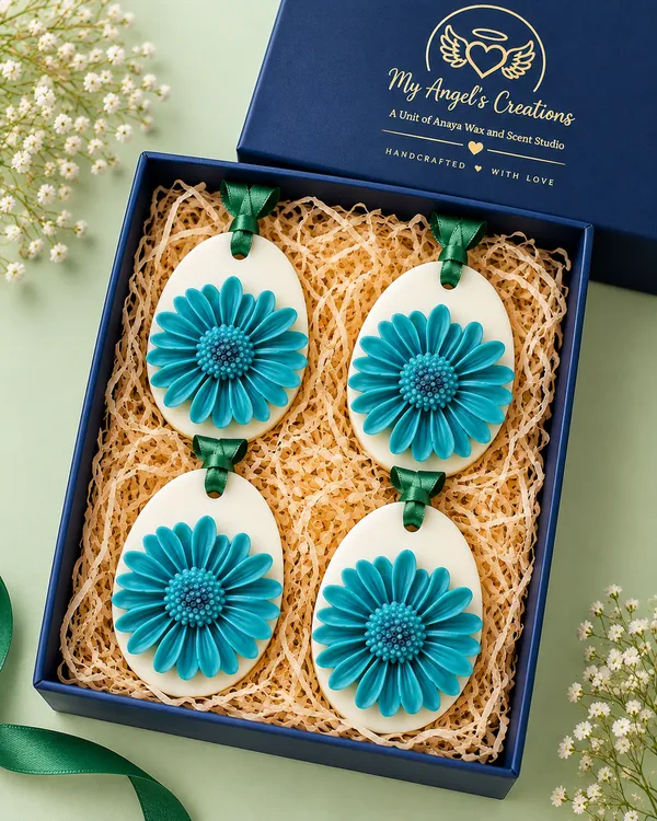 Fragrance_Wax_Sachet_Daisy_flower_(_set_of_4)