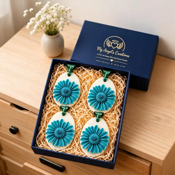 Fragrance_Wax_Sachet_Daisy_flower_(_set_of_4)