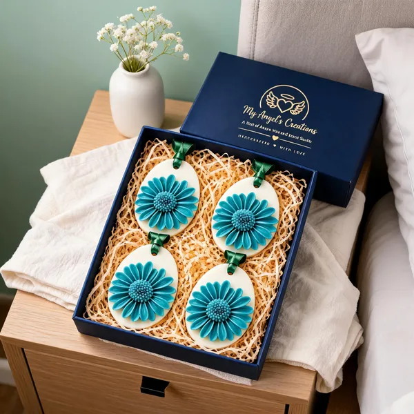 Fragrance_Wax_Sachet_Daisy_flower_(_set_of_4)