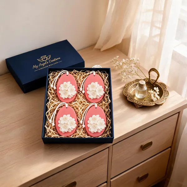 Fragrance_Wax_Sachet_Plumeria_flower_(_set_of_4)