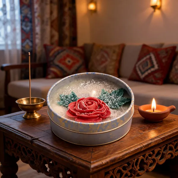 Mandala_Decorative_Candle