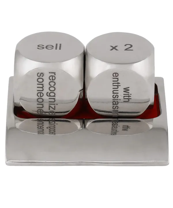 ZAHEPA_Decision_Maker_Dice_Metal_Paperweight_for_Office_Table,_12_Different_Choices,_Anti-Stress_Gadget,_Paper_Holder,_Office_Desk_Decor_&_Showpiece,_Gift_for_Professionals_&_Students