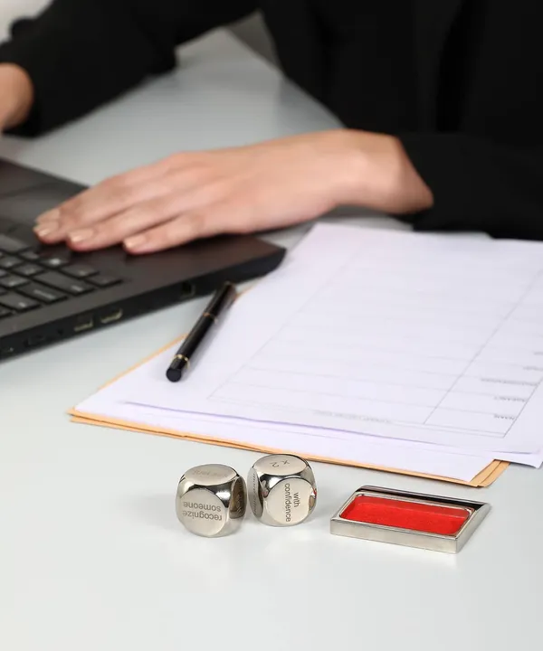 ZAHEPA_Decision_Maker_Dice_Metal_Paperweight_for_Office_Table,_12_Different_Choices,_Anti-Stress_Gadget,_Paper_Holder,_Office_Desk_Decor_&_Showpiece,_Gift_for_Professionals_&_Students