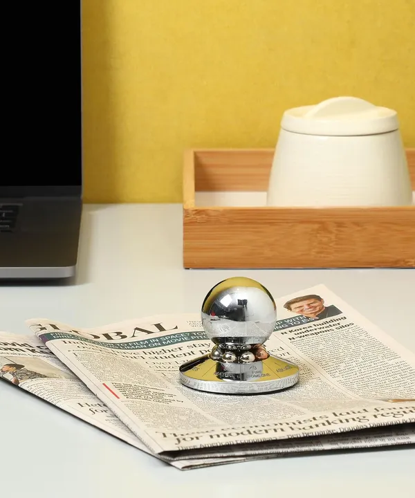 ZAHEPA_Spinning_Decision_Maker_Ball_Metal_Paperweight_for_Office_Table,_9_Different_Choices,_Anti-Stress_Gadget,_Paper_Holder,_Office_Desk_Decor_&_Showpiece,_Gift_for_Professionals_&_Students