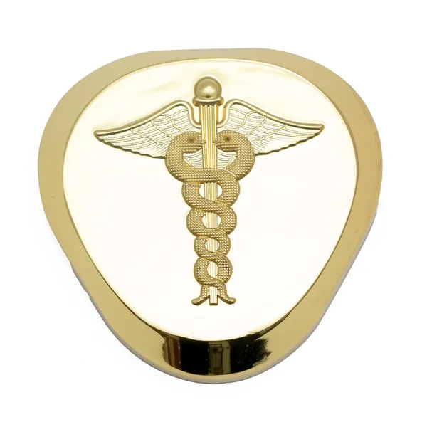 ZAHEPA_Caduceus_Metal_Paperweight_for_Doctor_Desk,_Medical_Paper_Holder_for_Hospital_Office_Table,_Gold_Desktop_Decor_Accessory,_Stylish_Professional_Gift_for_Doctors,_Medical_Professionals_&_Men