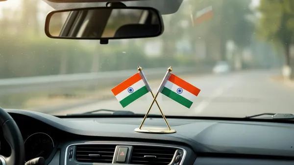 ZAHEPA_Mini_Indian_Flag_for_Car_Dashboard_|_Khadi_Fabric_Double_Cross_Flag_with_Gold_Plated_Metal_Base_&_Dual_Side_Adhesive_|_Table_Flag_for_Office_Desk,_Home_Decoration,_Corporate_Cabin,_Independence_Day_&_Republic_Day_Decor