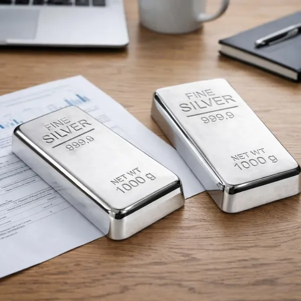 ZAHEPA_Realistic_Metal_Silver_Bar_Paperweight_For_Office_Table,_Fake_Silver_Biscuit_Paper_Weight_Table_Decoration_Prop_For_Jewellery_Shop,_Heist_Theme_Unique_Gift_For_Home,_Office_(Pack_of_2)