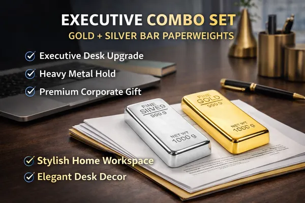 ZAHEPA_Realistic_Metal_Gold_&_Silver_Bar_Paperweight_For_Office_Table,_Fake_Biscuit_Paper_Weight,_Table_Decoration_Prop_For_Jewellery_Shop,_Heist_Theme_Unique_Gift_For_Home_Office_(Pack_of_2)