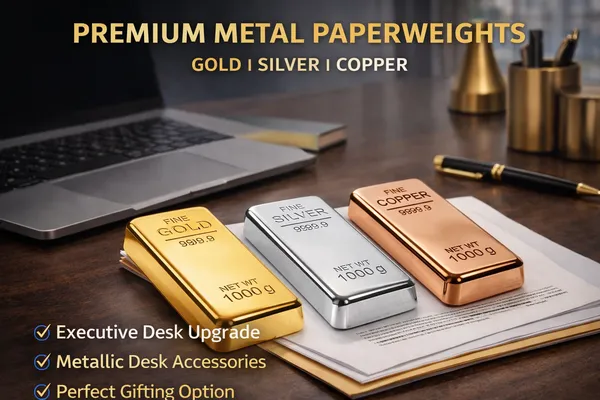 ZAHEPA_Realistic_Metal_Gold,_Copper_&_Silver_Bar_Paperweight_for_Office_Table,_Fake_Biscuit_Paper_Weight_Table_Decoration,_Prop_for_Jewellery_Shop_&_Heist_Theme,_Gift_for_Home_&_Office_(Pack_of_3)