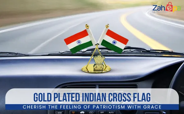 ZAHEPA_Mini_Indian_National_Flag_for_Car_Dashboard_|_Double_Khadi_Fabric_Flag_with_Gold_Plated_Metal_Cross_Stand,_Ashoka_Emblem_&_Self-Adhesive_Base_|_Office_Table_Flag_|_Home_Decoration_|_Corporate_Desk_Accessory_|_Made_in_India
