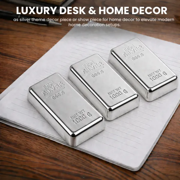 ZAHEPA_Realistic_Metal_Silver_Bar_Paperweight_For_Office_Table,_Fake_Silver_Biscuit_Paper_Weight,_Table_Decoration_Prop_For_Jewellery_Shop,_Heist_Theme_Unique_Gift_For_Home_Office_(Pack_of_3)