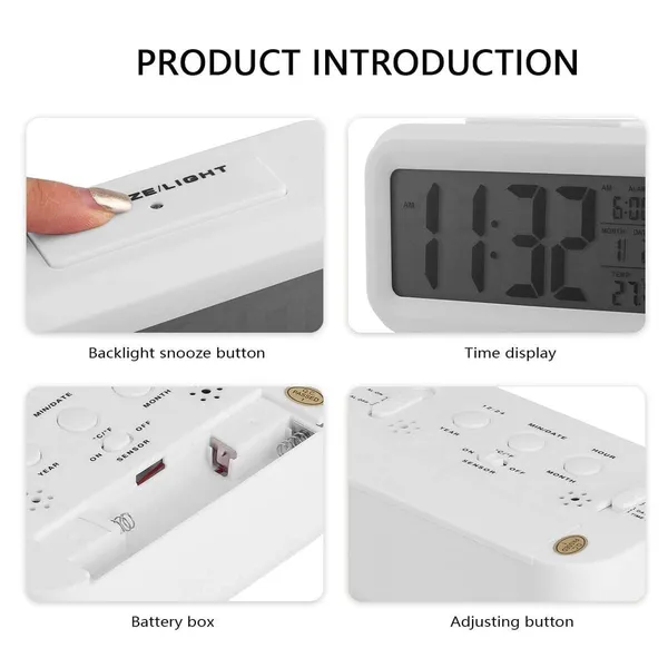 ZAHEPA_Digital_Alarm_Clock,_Battery_Operated_LCD_Smart_Night_Light_with_Indoor_Temperature,_Date_&_Snooze._Compact_Electronic_Desk_Table_Watch_for_Home,_Office,_Bedroom,_Living_Room,_Students_(White)