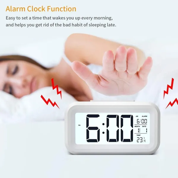 ZAHEPA_Digital_Alarm_Clock,_Battery_Operated_LCD_Smart_Night_Light_with_Indoor_Temperature,_Date_&_Snooze._Compact_Electronic_Desk_Table_Watch_for_Home,_Office,_Bedroom,_Living_Room,_Students_(White)