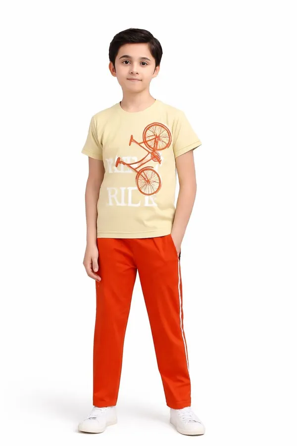 Camel_Cotton_T-Shirt_Track_Pant_Joggers_Set_For_Boys