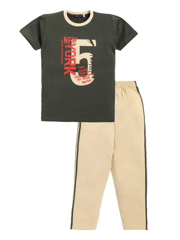 Green_Cotton_T-Shirt_Track_Pant_Joggers_Set_For_Boys
