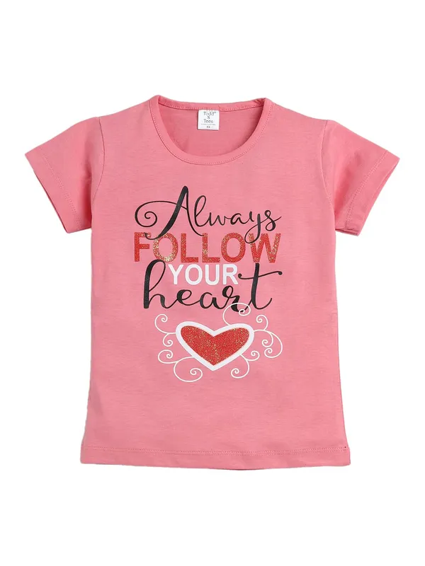Pink_And_White_Cotton_T-Shirt_Pajama_Night_Suit_Set_For_Girls