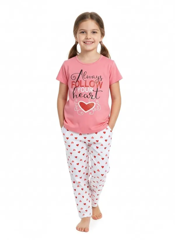 Pink_And_White_Cotton_T-Shirt_Pajama_Night_Suit_Set_For_Girls