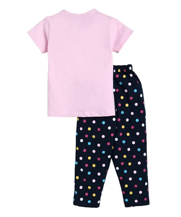 Pink_And_Black_Cotton_T-Shirt_Pajama_Night_Suit_Set_For_Girls