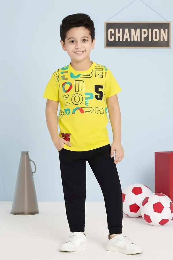 Yellow_Cotton_T-Shirt_Track_Pant_Joggers_Set_For_Boys