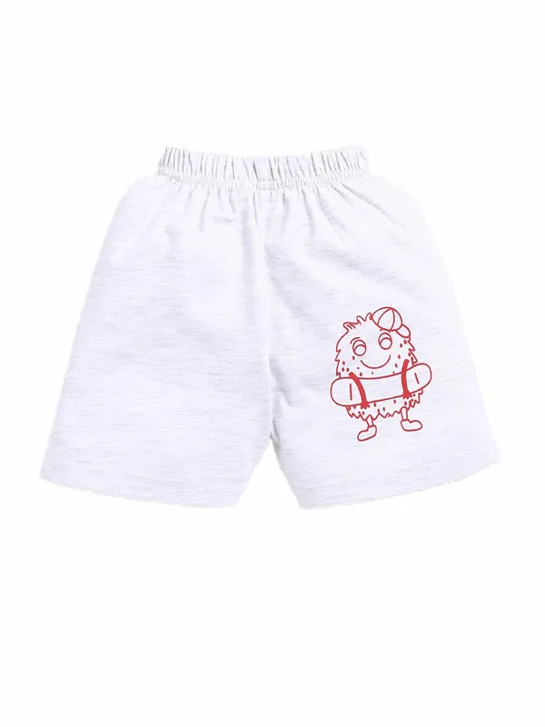 Red_Cotton_T-Shirt_Shorts_Set_For_Boys