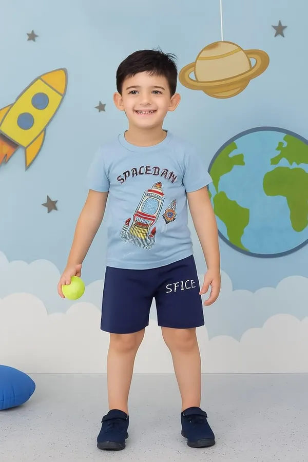 Blue_Cotton_T-Shirt_Shorts_Set_For_Boys