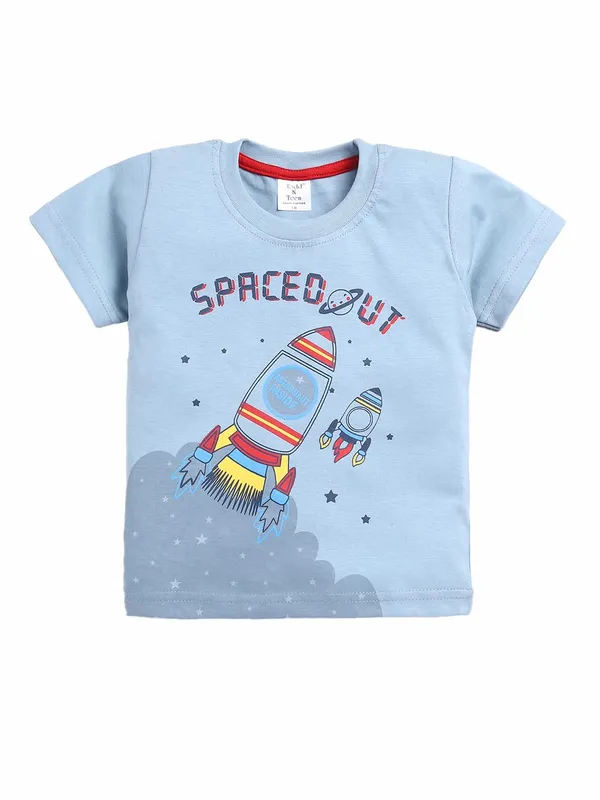 Blue_Cotton_T-Shirt_Shorts_Set_For_Boys