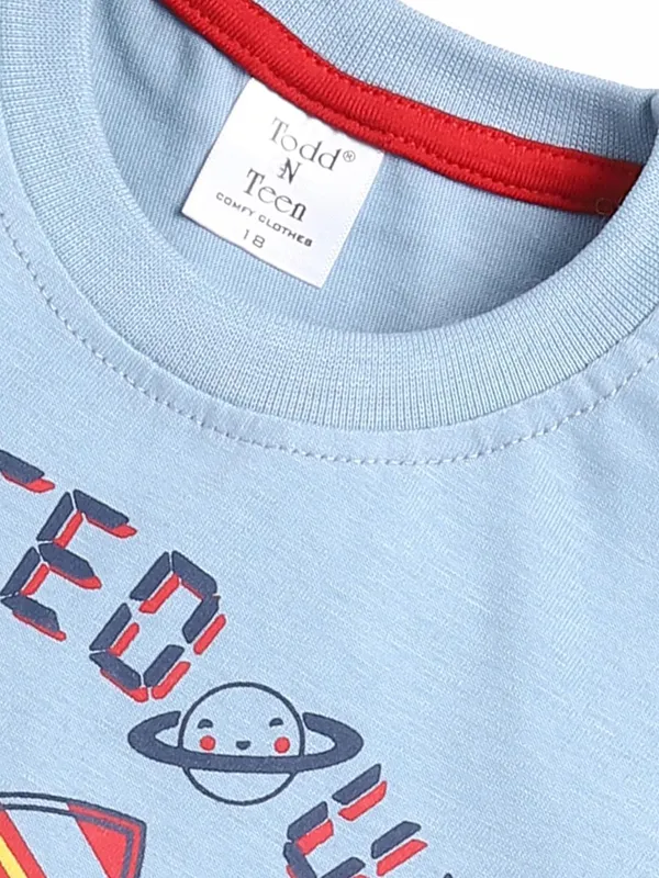 Blue_Cotton_T-Shirt_Shorts_Set_For_Boys