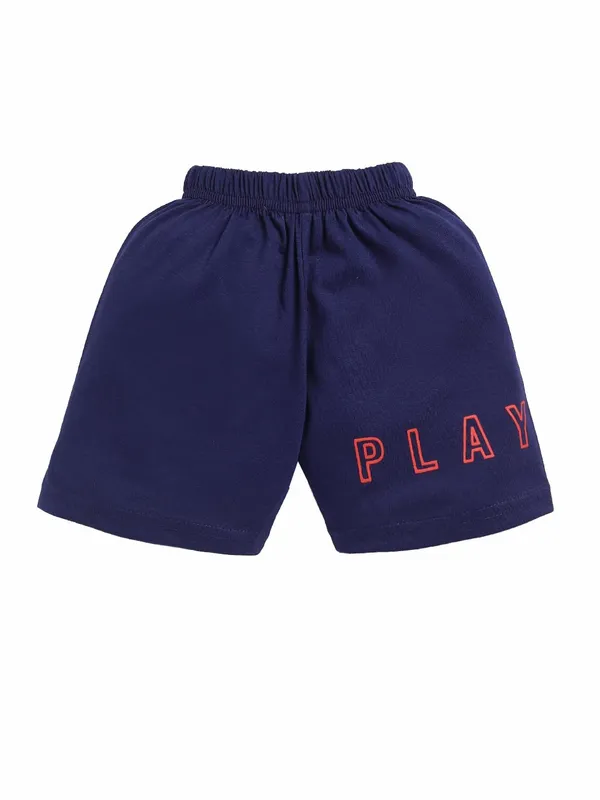 Orange_And_Blue_Cotton_T-Shirt_Shorts_Set_For_Boys