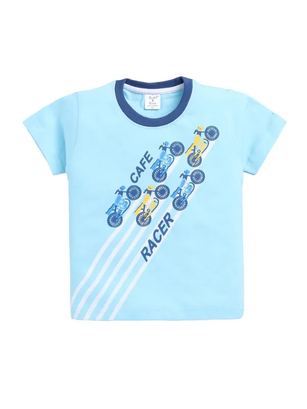 Blue_Cotton_T-Shirt_Shorts_Set_For_Boys