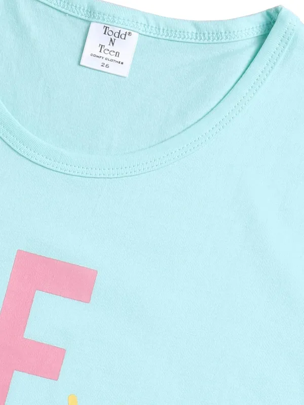 Sea_Green_Cotton_Nighty_For_Girls