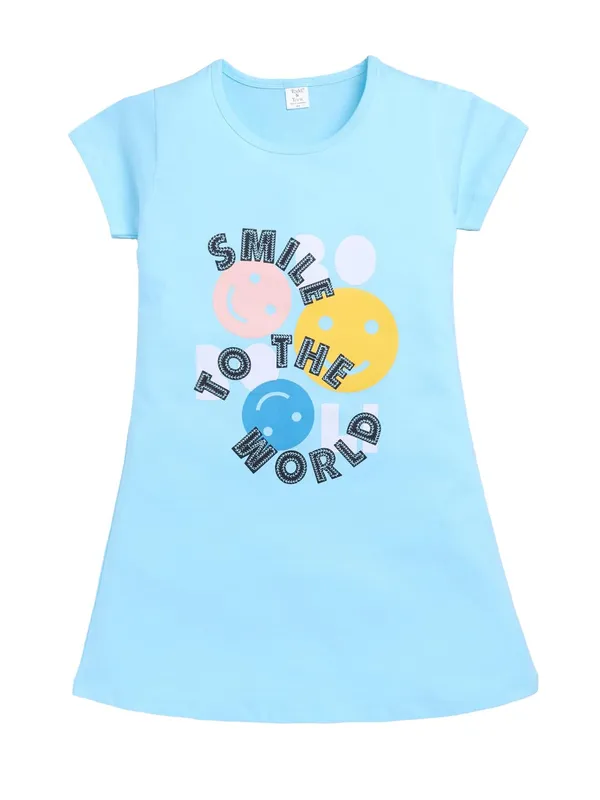 Blue_Cotton_Nighty_For_Girls