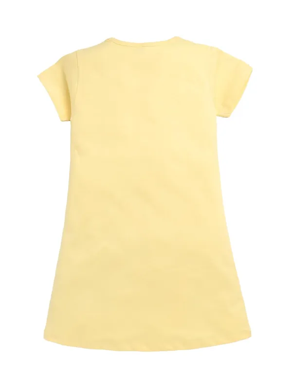 Yellow_Cotton_Nighty_For_Girls