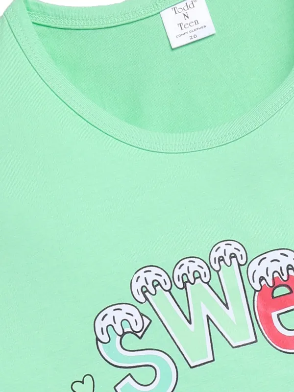 Pista_Green_Cotton_Nighty_For_Girls