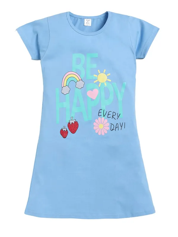 Blue_Cotton_Nighty_For_Girls