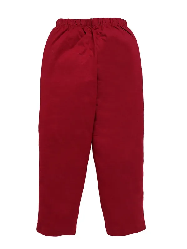 Pink_And_Red_Cotton_T-Shirt_Pajama_Night_Suit_Set_For_Girls