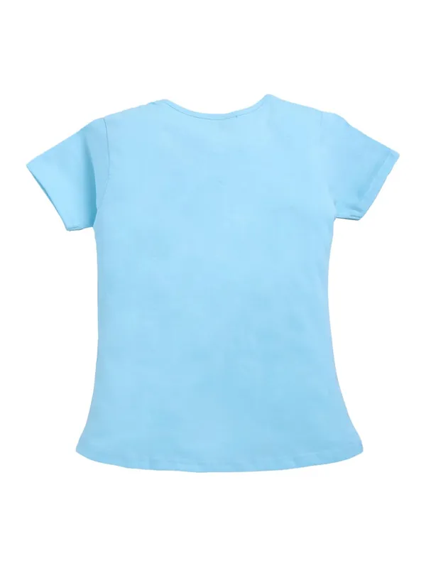 Blue_And_Grey_Cotton_T-Shirt_Pajama_Night_Suit_Set_For_Girls