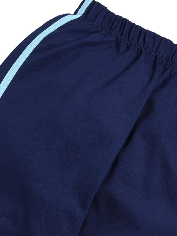 Blue_Cotton_T-Shirt_Pajama_Night_Suit_Set_For_Girls