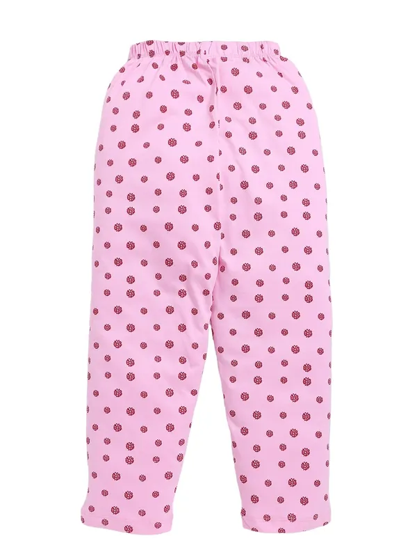 Maroon_And_Pink_Cotton_T-Shirt_Pajama_Night_Suit_Set_For_Girls