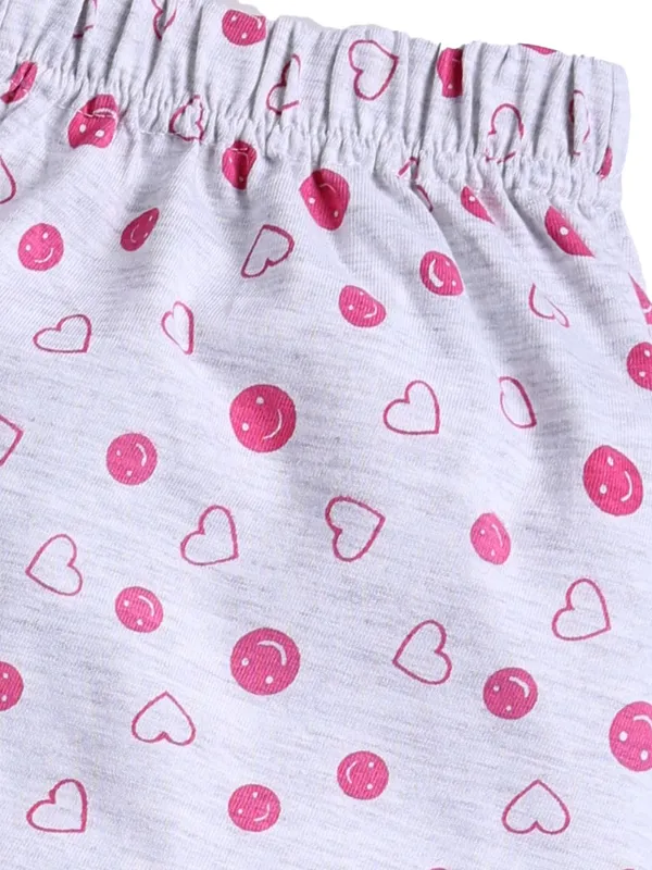 Pink_Cotton_T-Shirt_Pajama_Night_Suit_Set_For_Girls