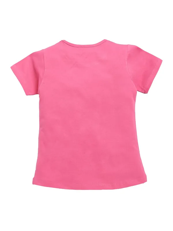 Pink_Cotton_T-Shirt_Pajama_Night_Suit_Set_For_Girls