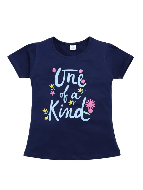 Sky_Blue_And_Navy_Cotton_T-Shirt_Pajama_Night_Suit_Set_For_Girls
