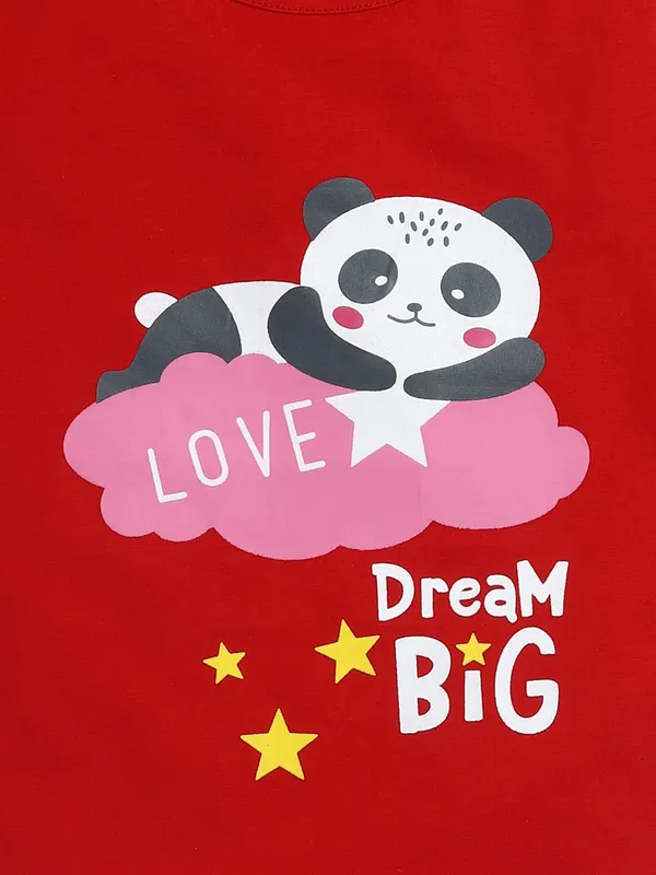 Multicolor_Cotton_T-Shirt_Pajama_Night_Suit_Combo_For_Girls_Pack_Of_2