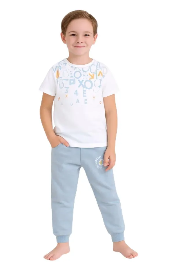 White_Cotton_T-Shirt_Track_Pant_Joggers_Set_For_Boys