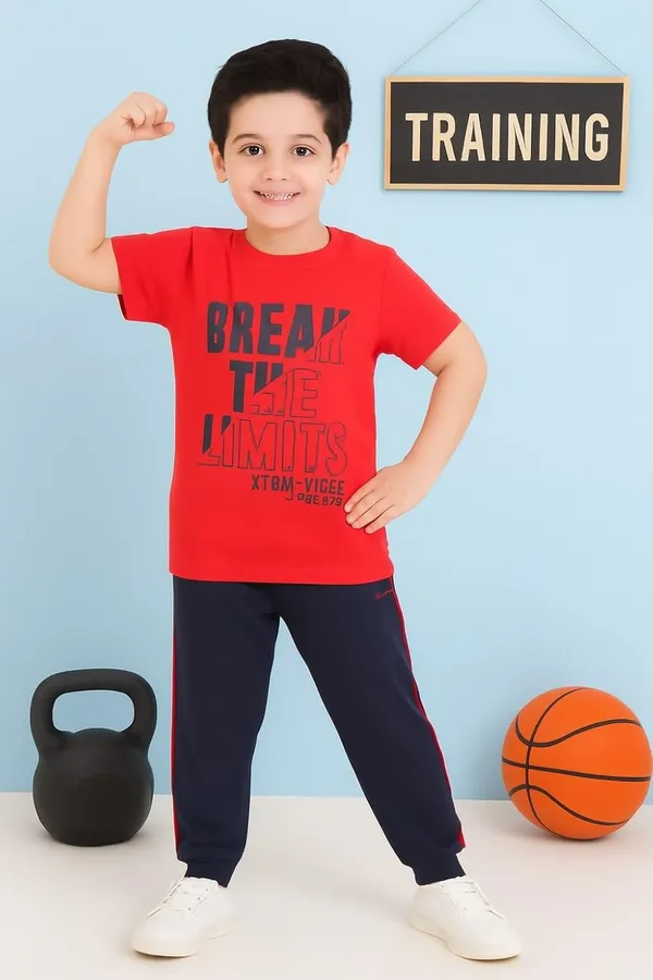 Red_And_Blue_Cotton_T-Shirt_Track_Pant_Joggers_Set_For_Boys