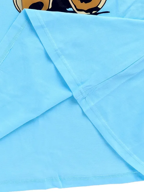 Blue_Cotton_Nighty_For_Girls