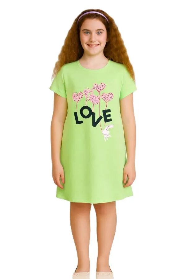 Green_Cotton_Nighty_For_Girls