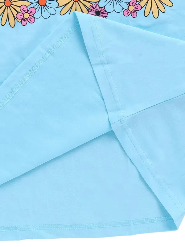 Blue_Cotton_Nighty_For_Girls