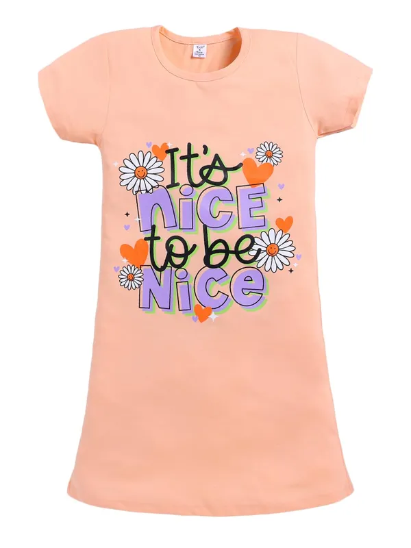 Peach_Cotton_Nighty_For_Girls