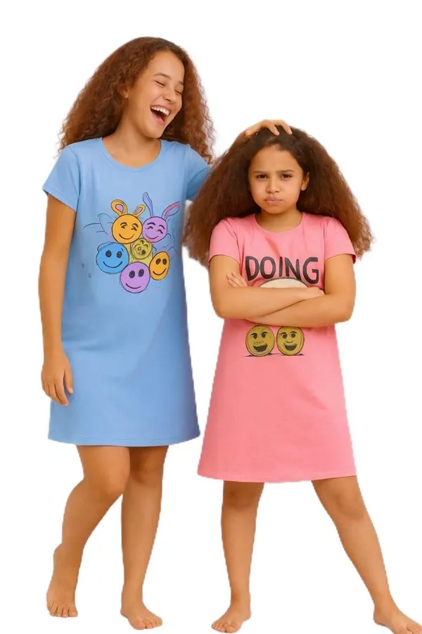 Multicolor_Cotton_Nighty_Combo_For_Girls_Pack_Of_2