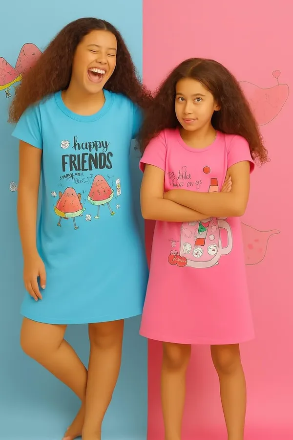 Multicolor_Cotton_Nighty_Combo_For_Girls_Pack_Of_2